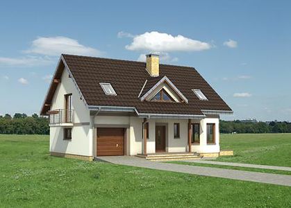 Фасад дома AFF-8853-32 Фасад дома AFF-8853-32