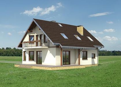 Фасад дома AFF-8853-32 Фасад дома AFF-8853-32